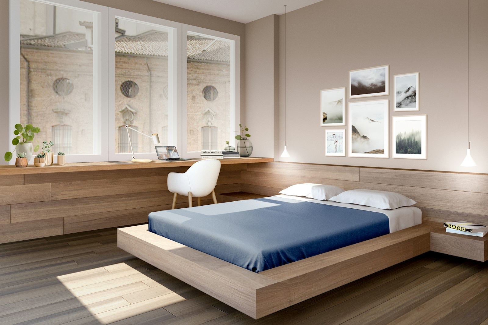 Foam mattress of the type that flexes freely on an adjustable base