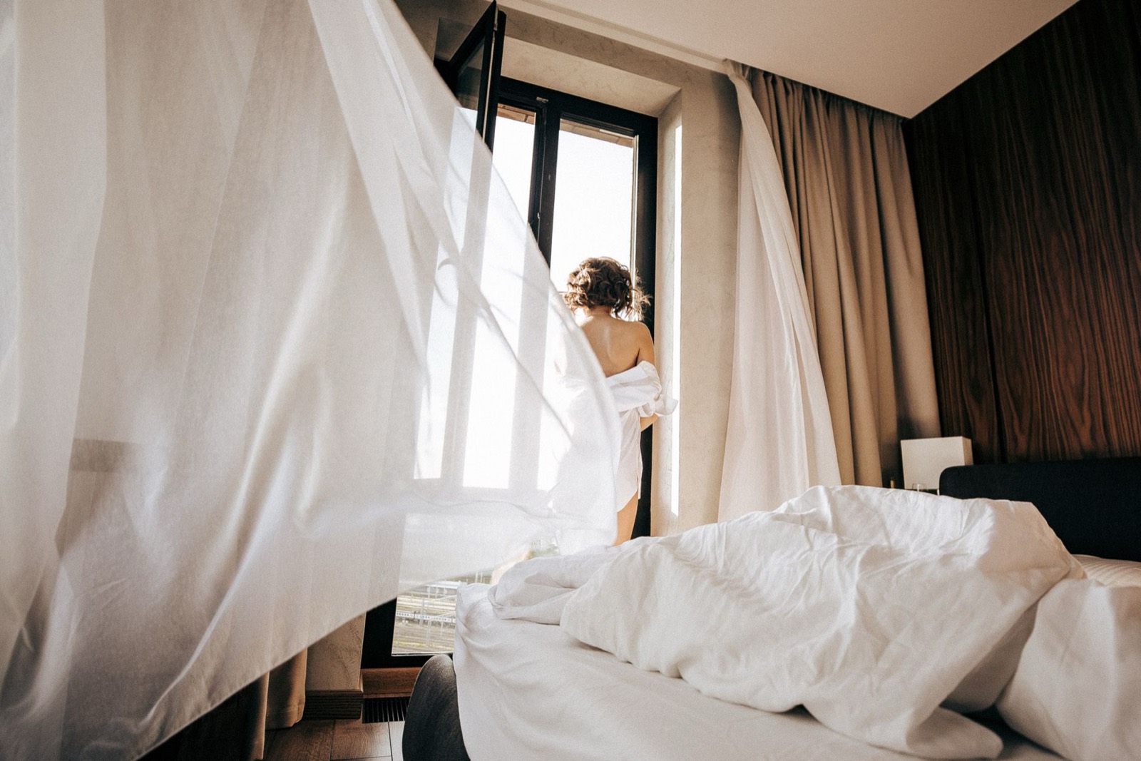 Bedroom ventilation, which helps control the humidity dust mites prefer