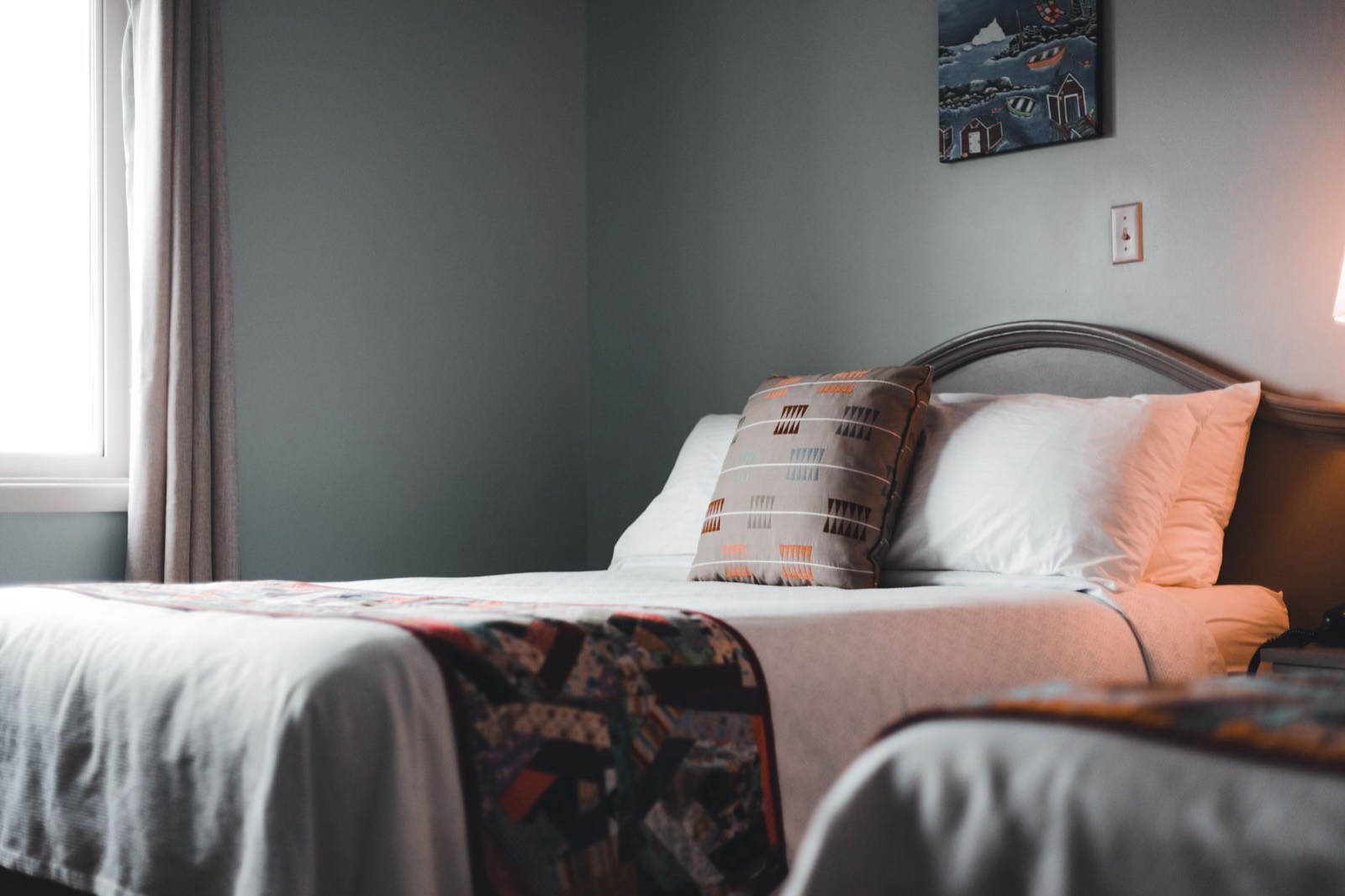 Guest bed made up and always ready, the advantage a daybed has over a fold-out