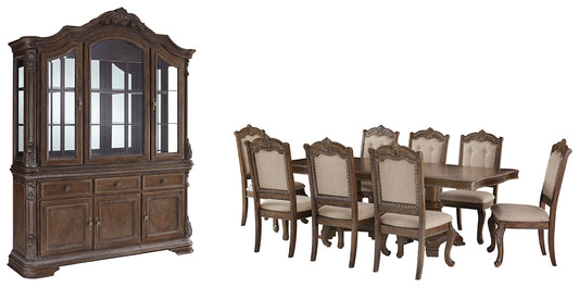 Charmond dining table and chairs with storage