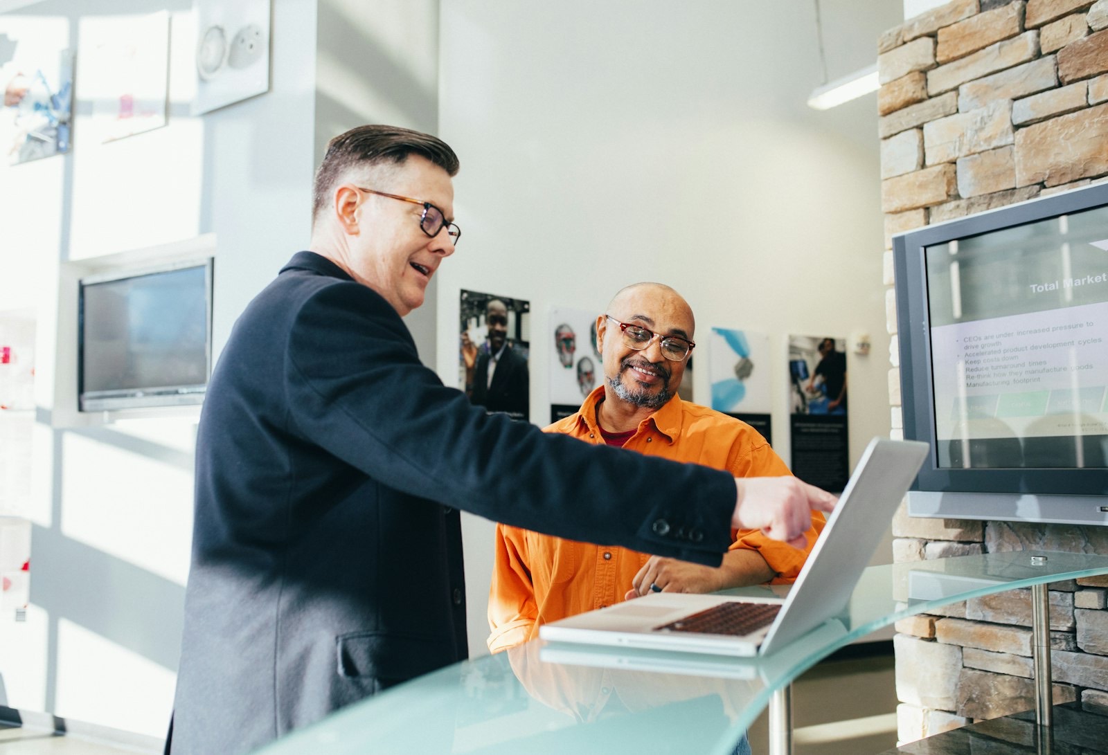 Discussing coverage with a salesperson before committing to a purchase