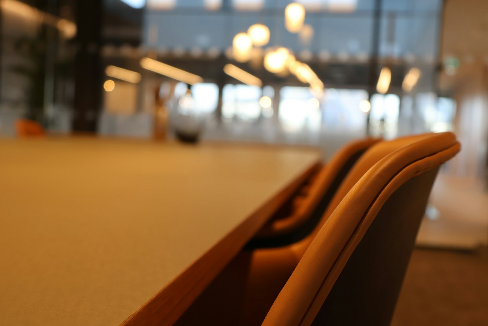 High-back executive chair, often less adjustable than it appears