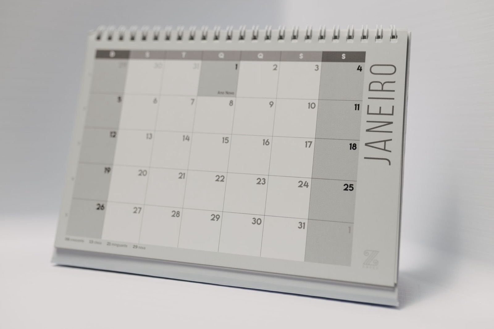Calendar used to plan a major purchase around seasonal sale windows